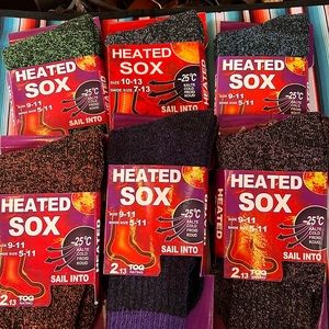 Mens and woman Heated socks